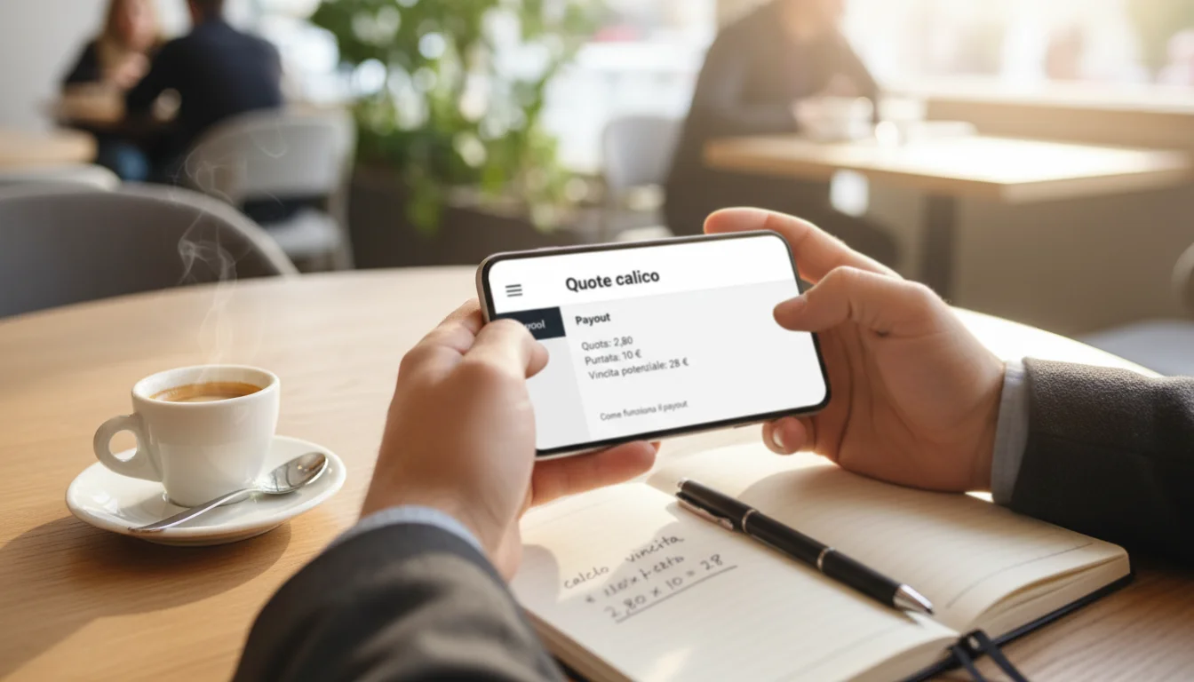Quote scommesse calcio e payout