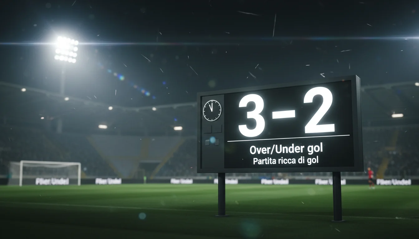 Scommesse over under 2.5 gol